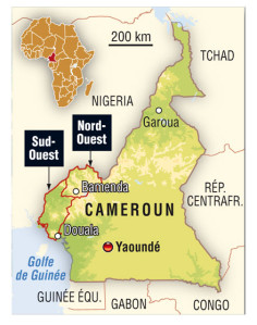 Carte du Cameroun